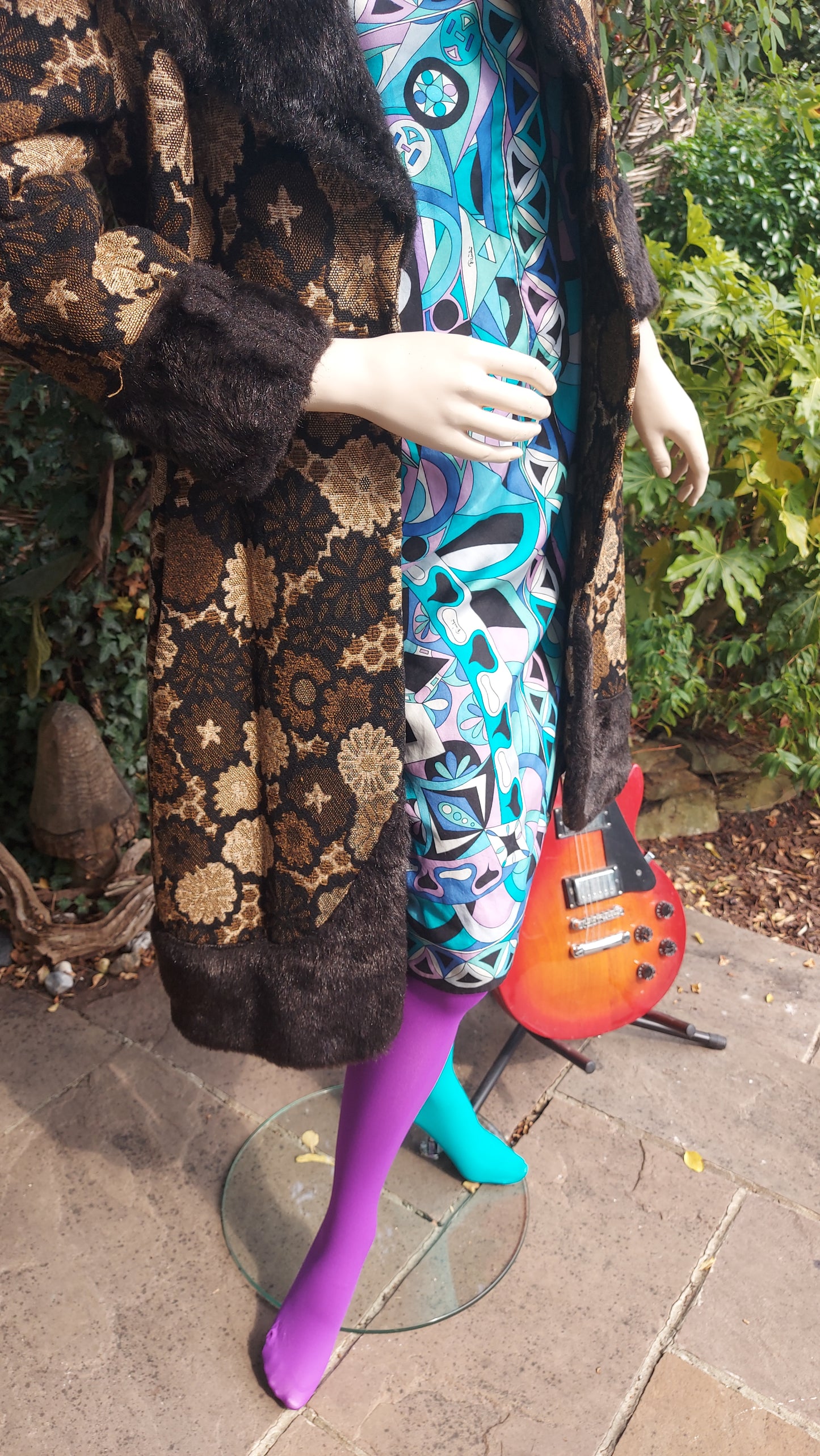 1960's Designer PUCCI Silk Shift Dress