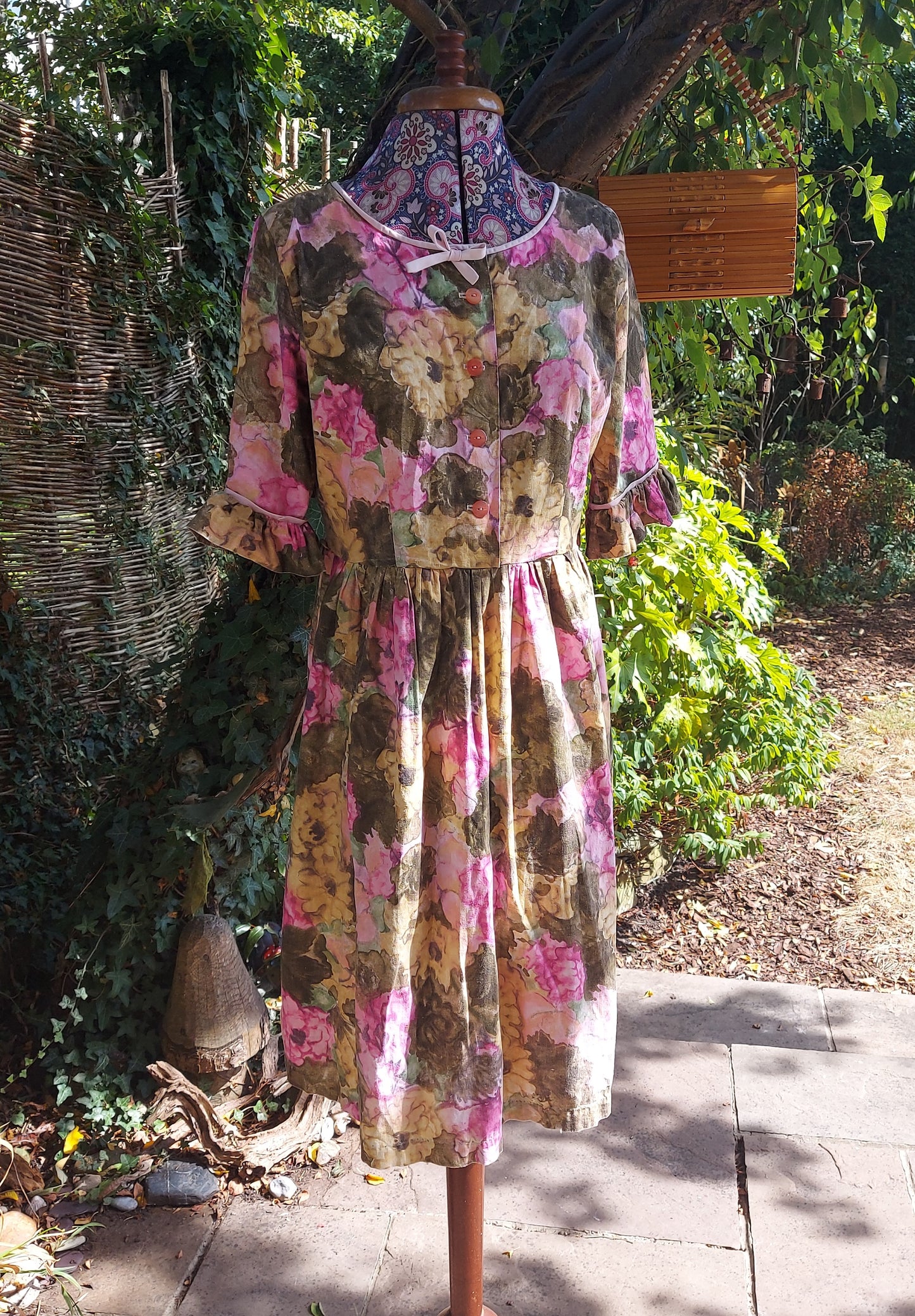 1950's enchanted Garden Dress