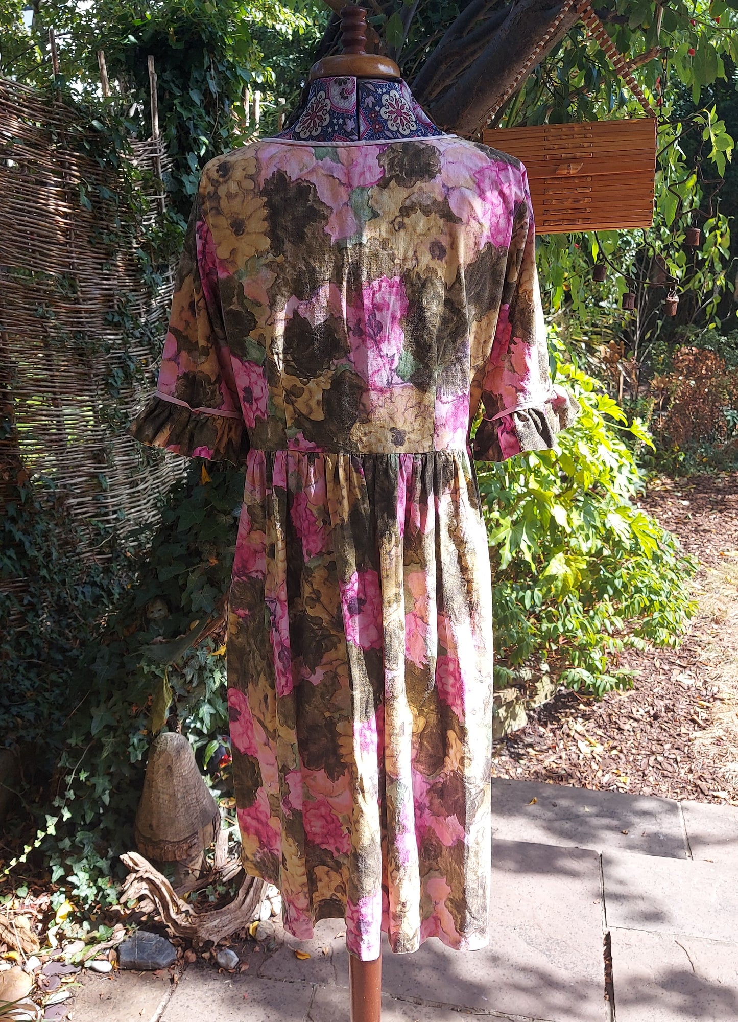 1950's enchanted Garden Dress