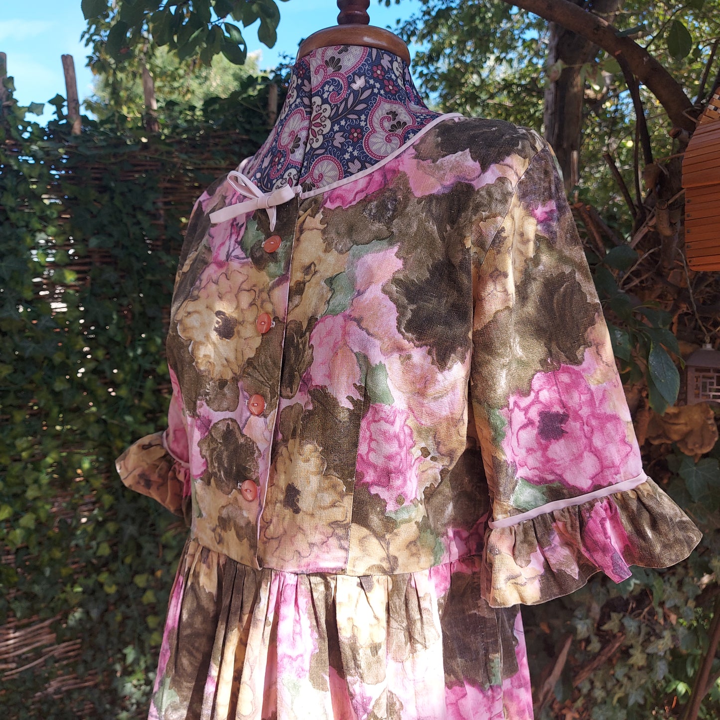 1950's enchanted Garden Dress