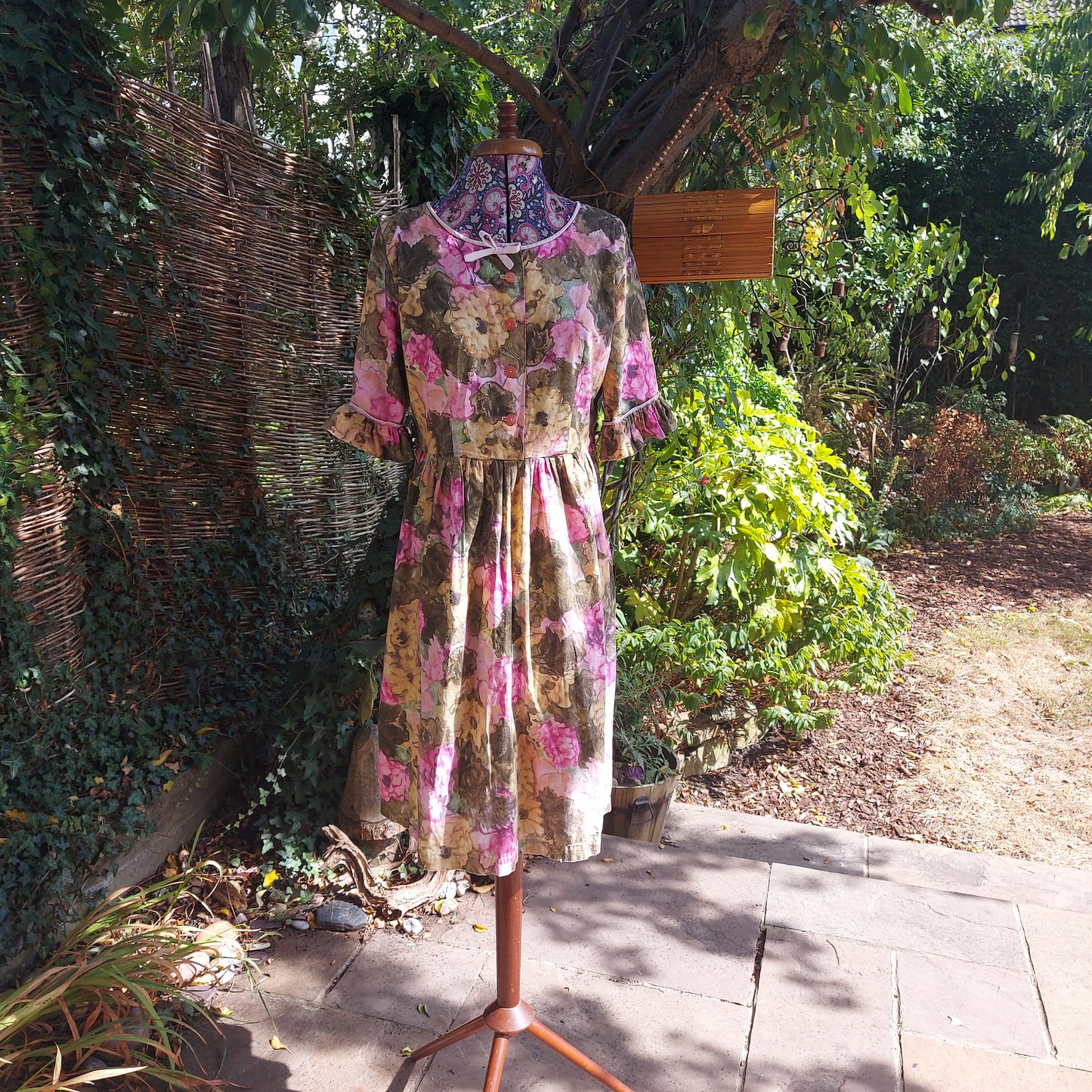 1950's enchanted Garden Dress