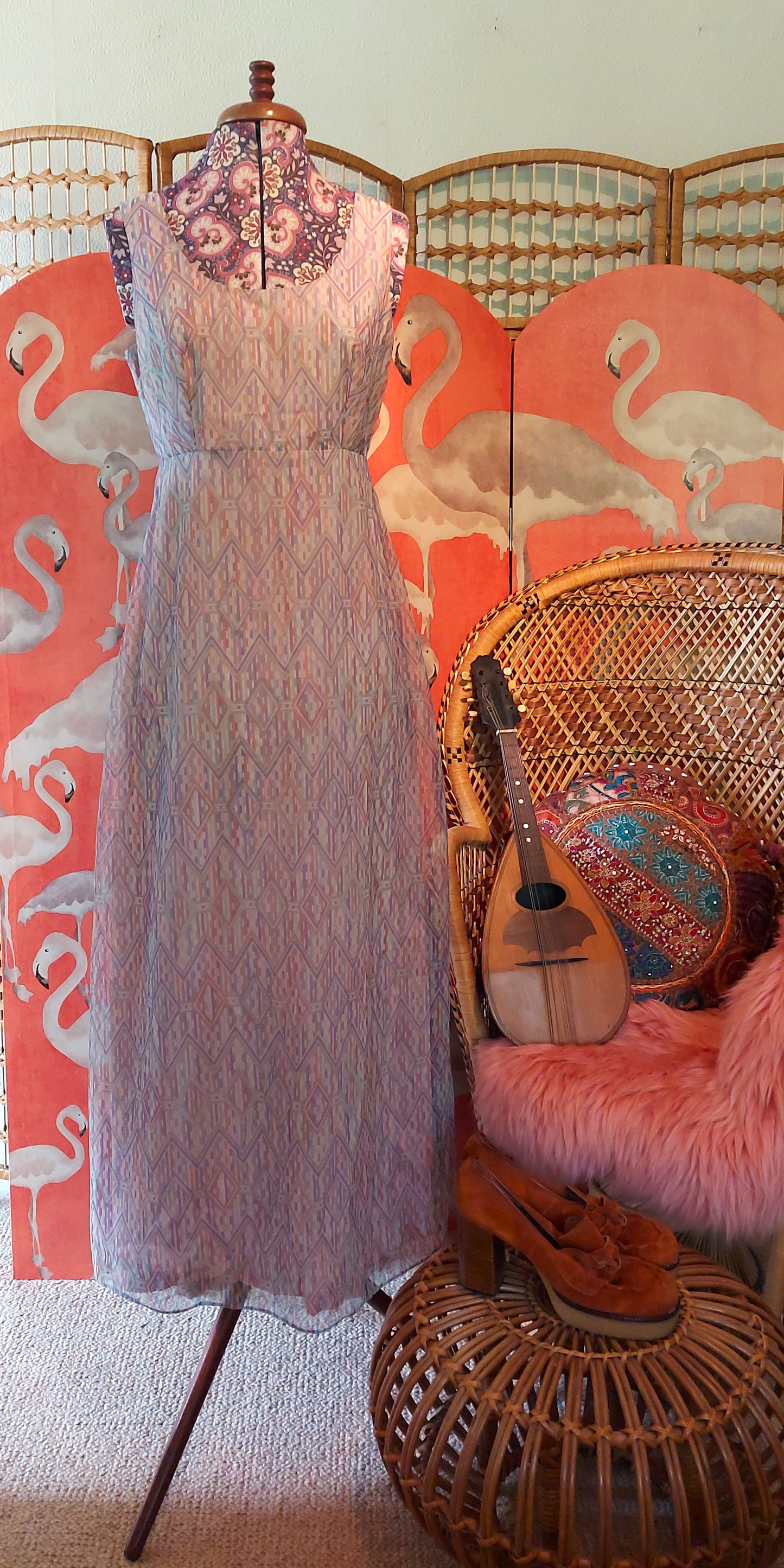 Geometric Maxi Dress by QUAD