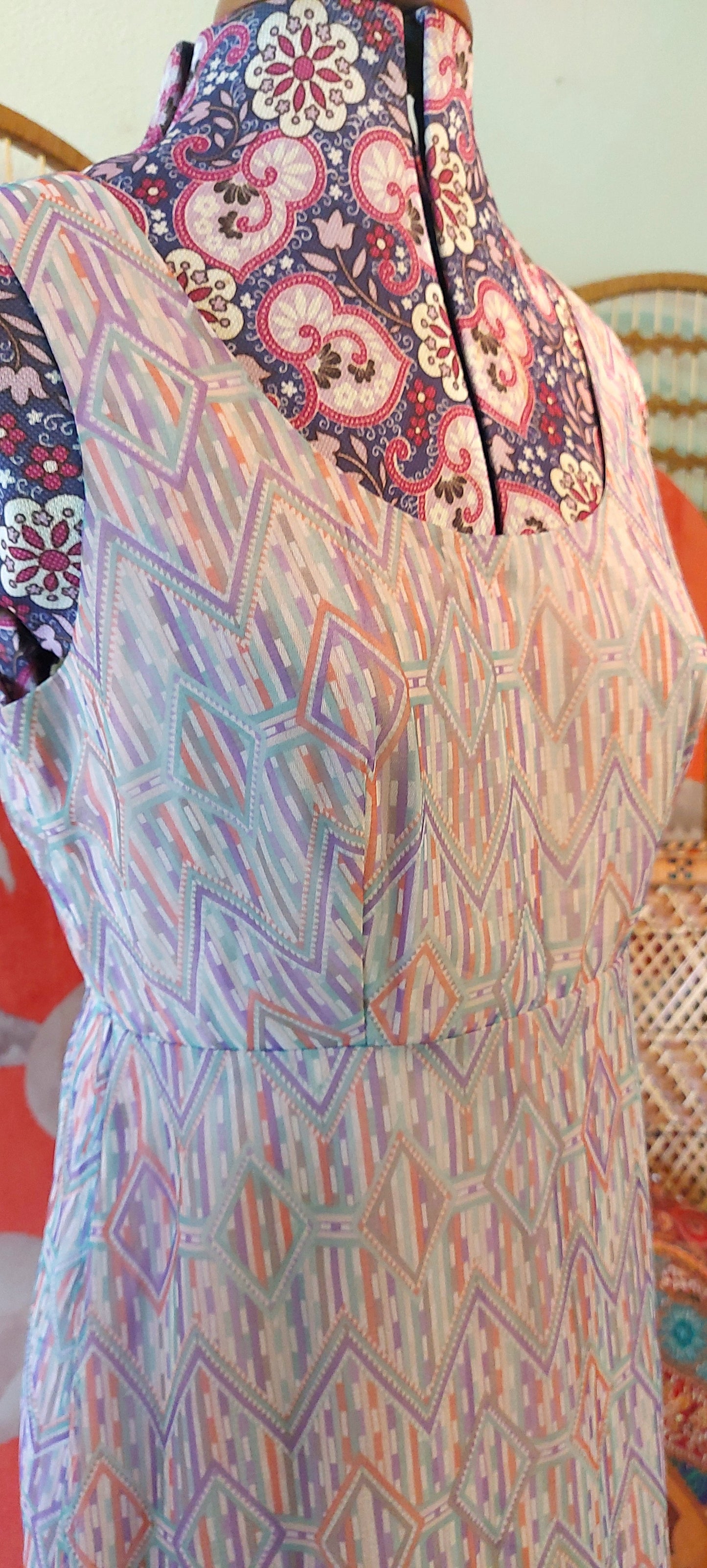 Geometric Maxi Dress by QUAD
