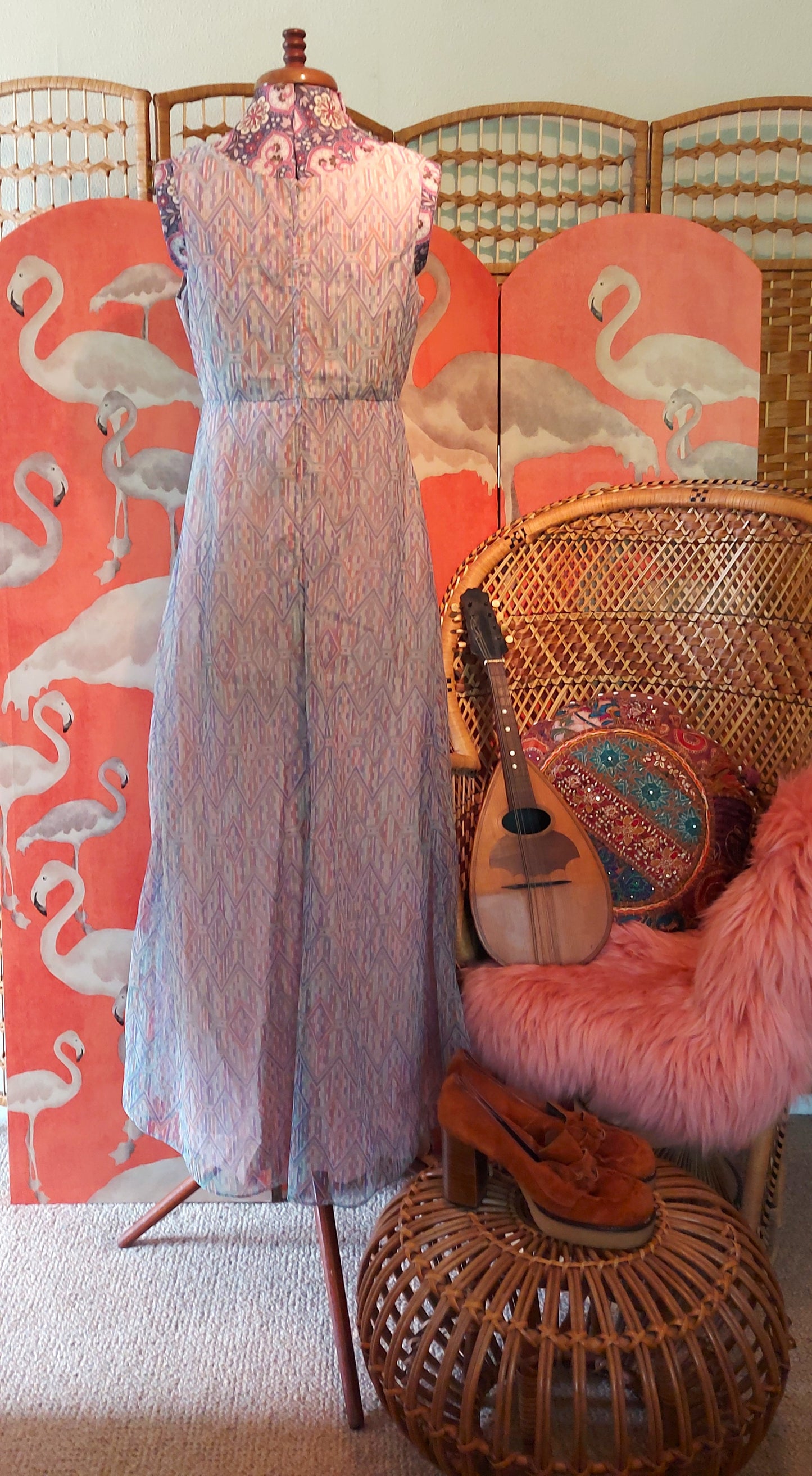 Geometric Maxi Dress by QUAD