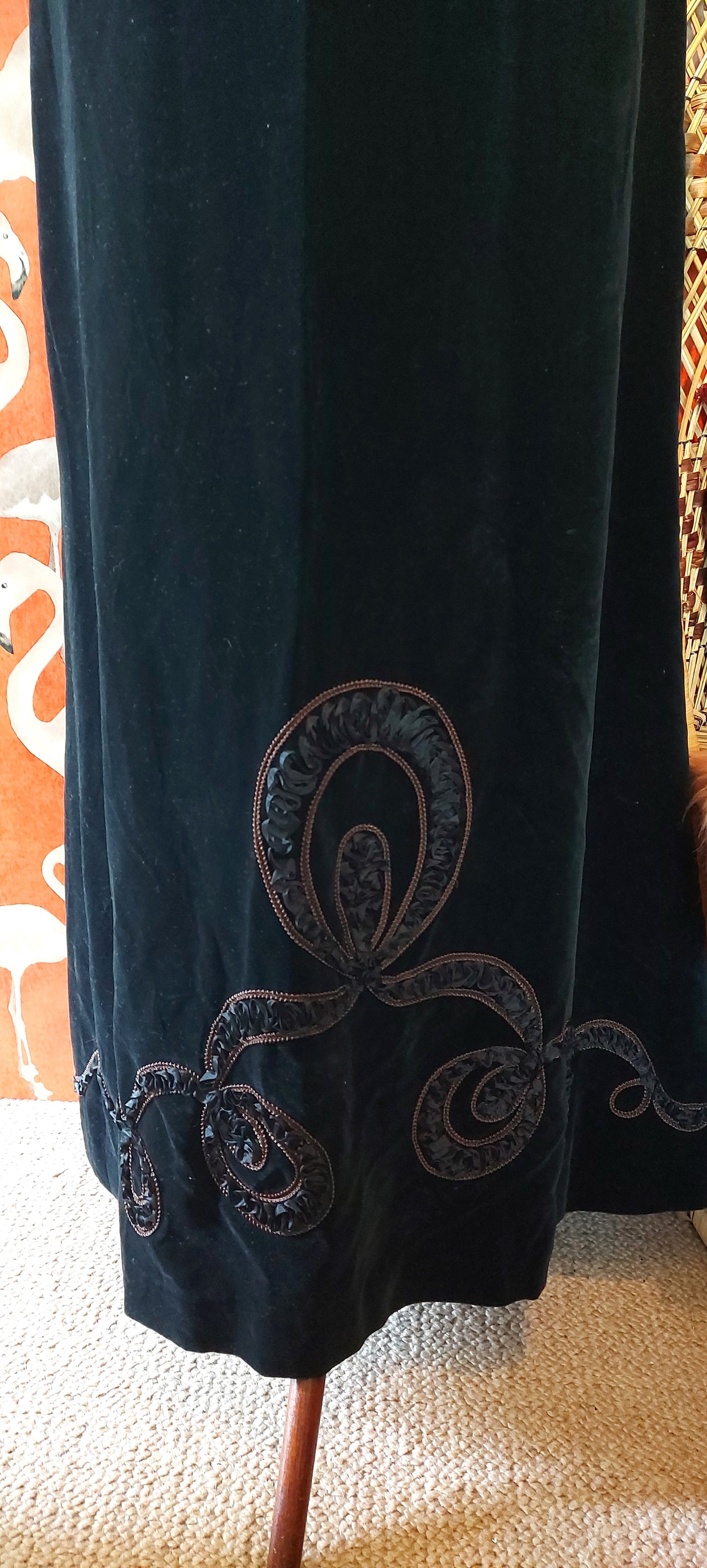 Luna Magick velvet Waistcoat and Maxi Skirt
