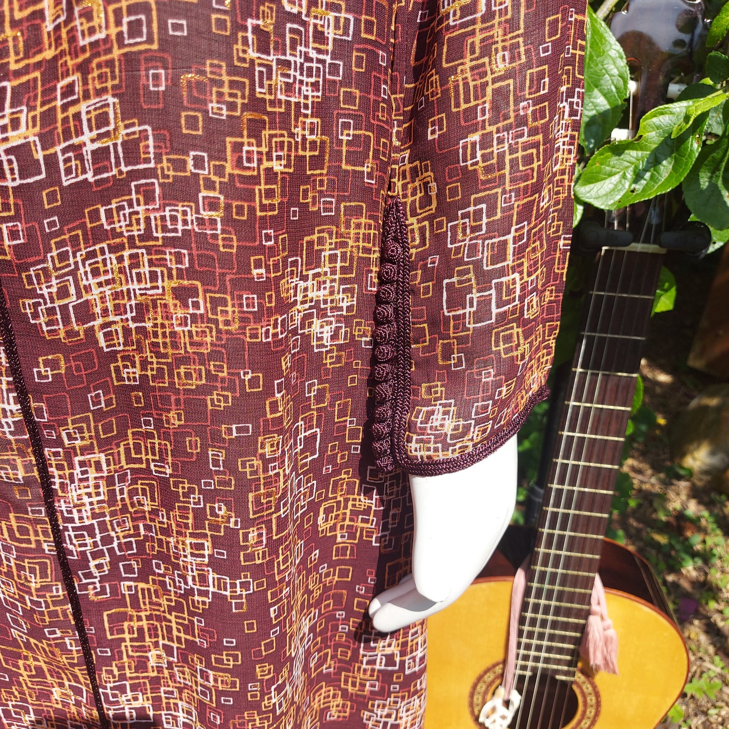 Dancing in the Breeze Hooded Maxi Kaftan
