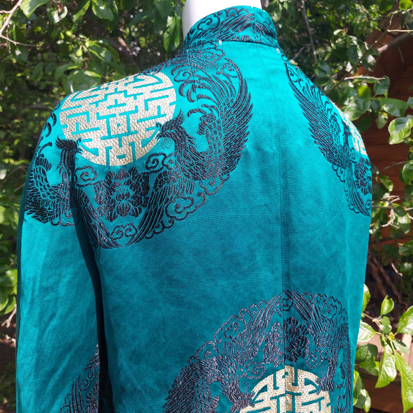 Jade Green rise of the Pheonix Jacket