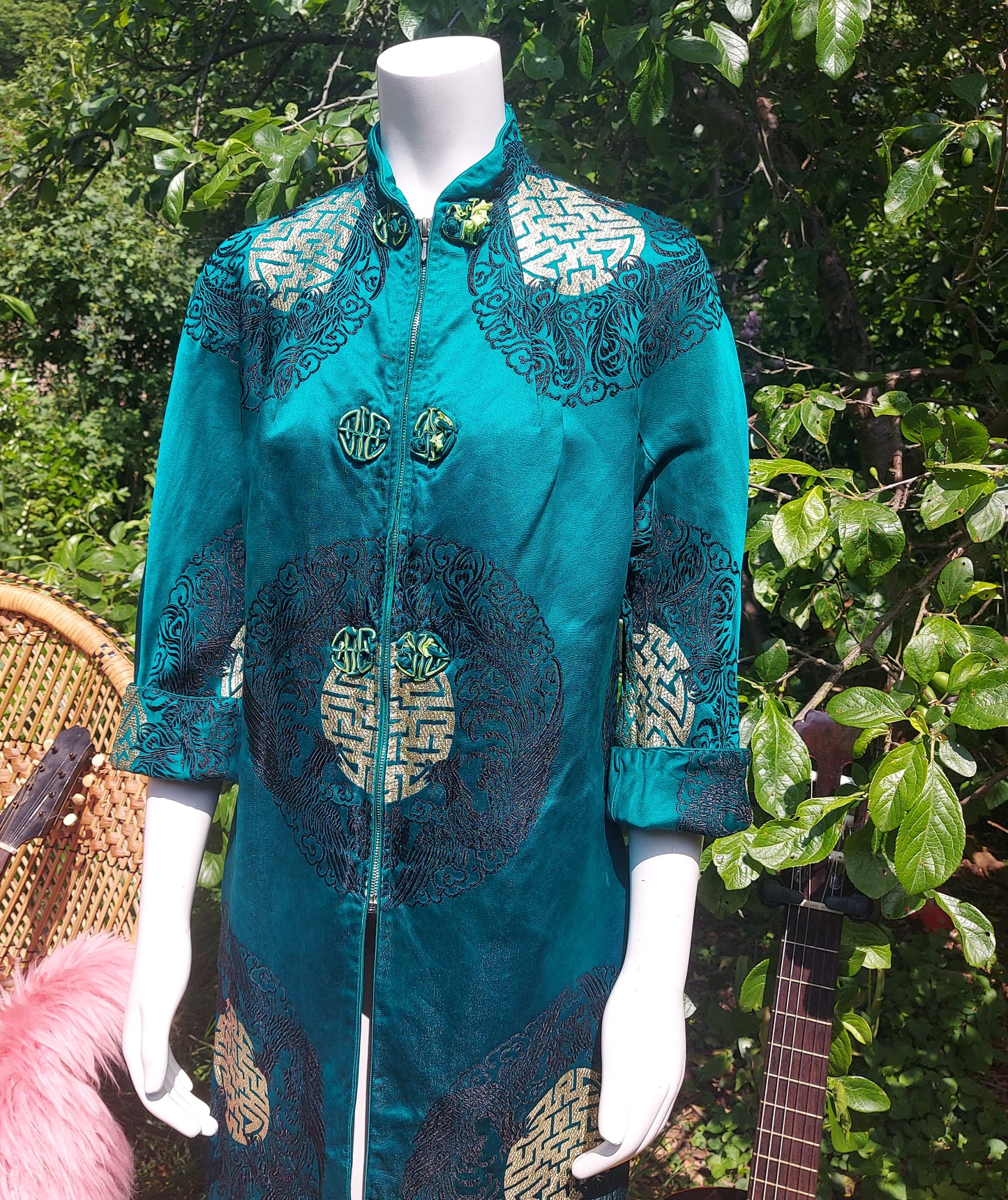 Jade Green rise of the Pheonix Jacket