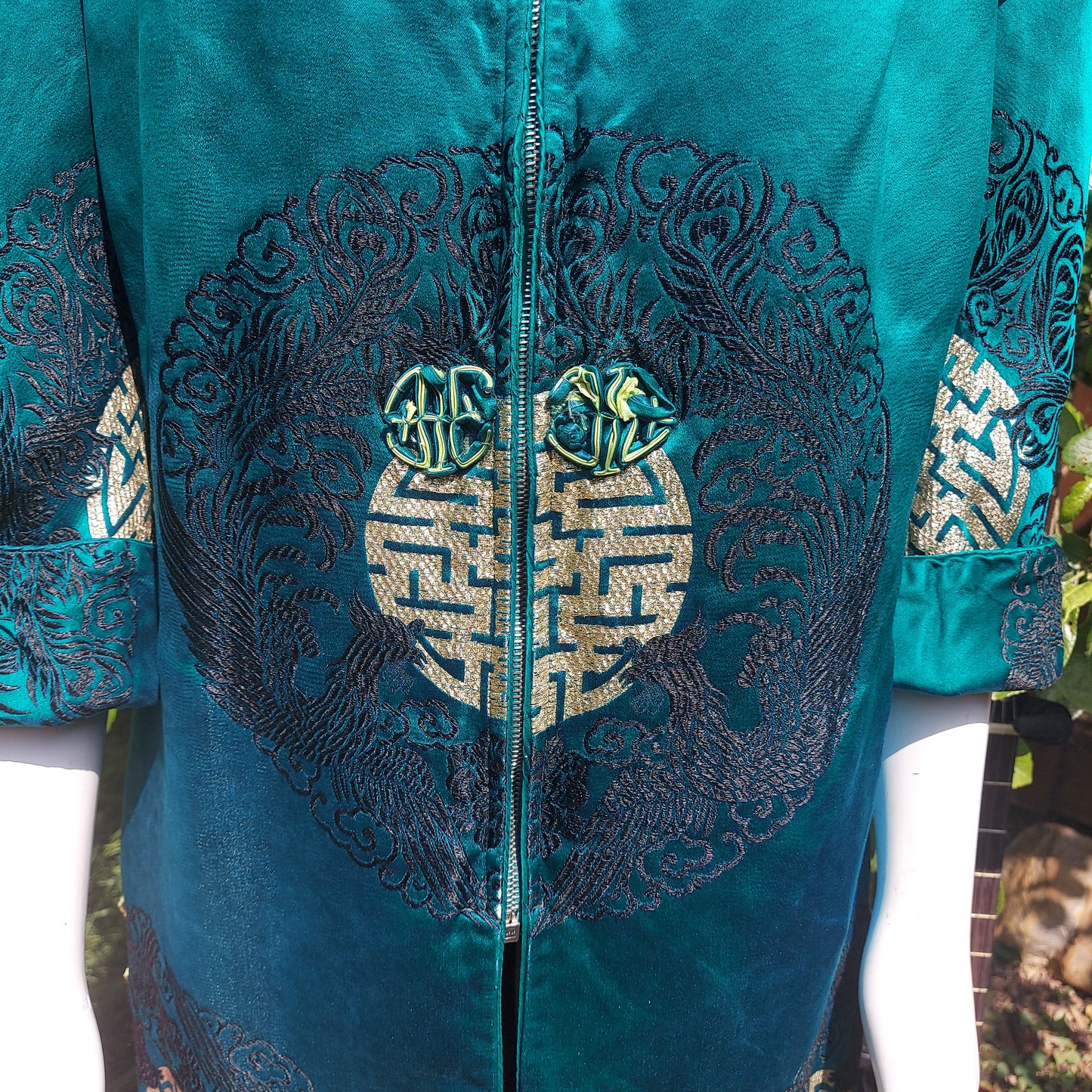 Jade Green rise of the Pheonix Jacket