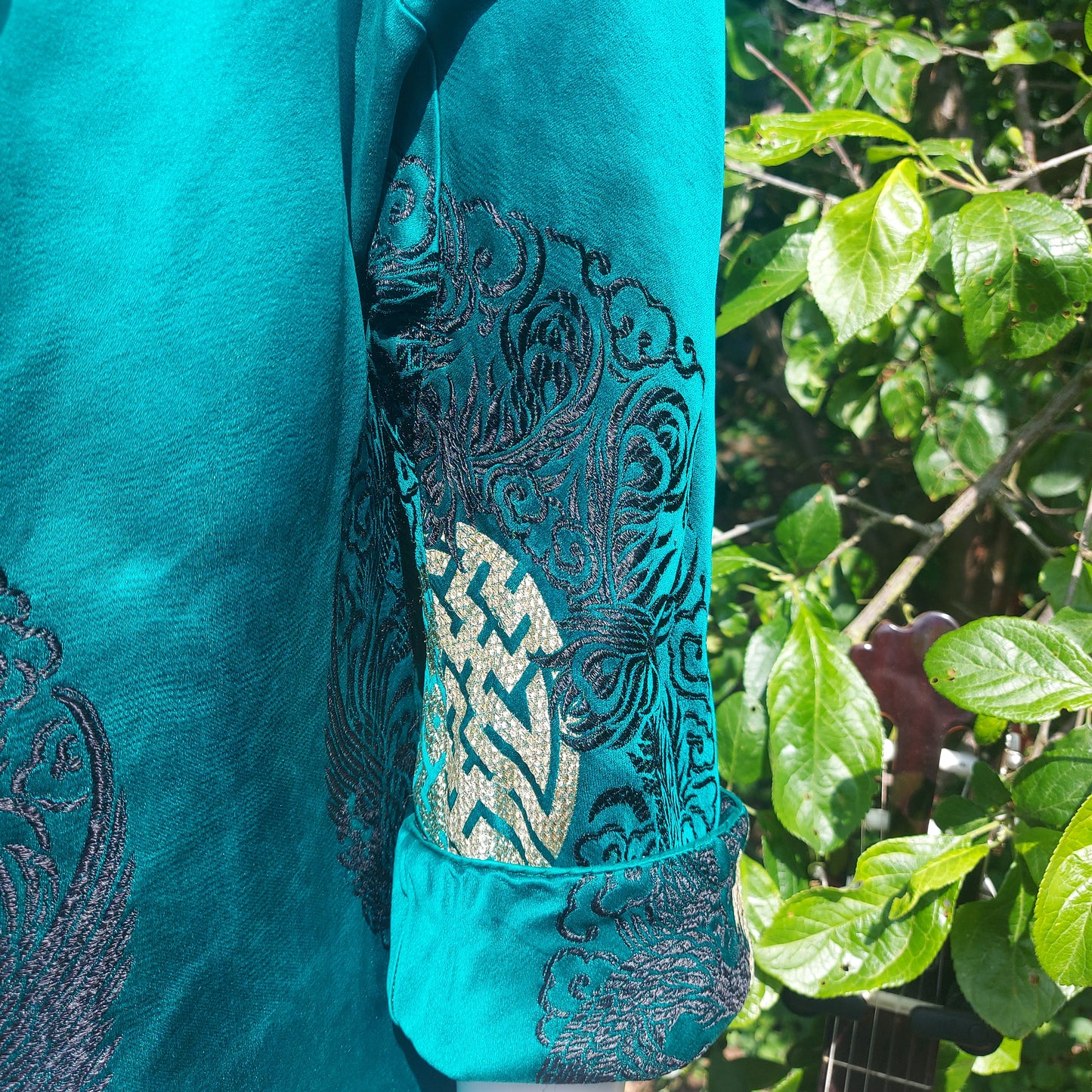 Jade Green rise of the Pheonix Jacket