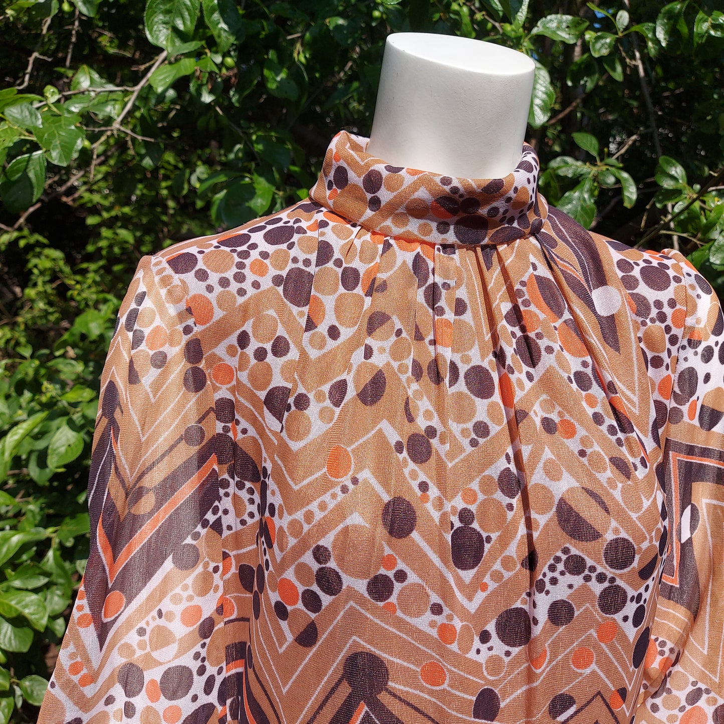 Psychedelic Bubbles Maxi Dress