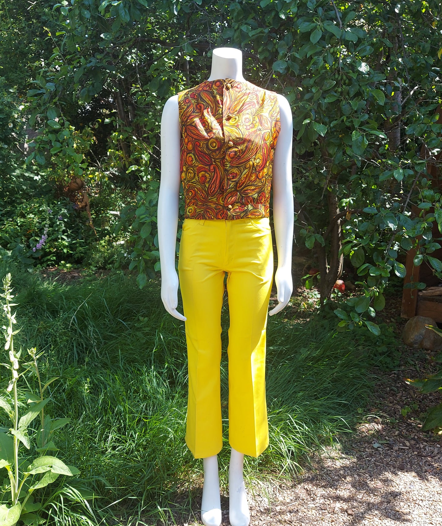 1960's Roxanne buttoned top