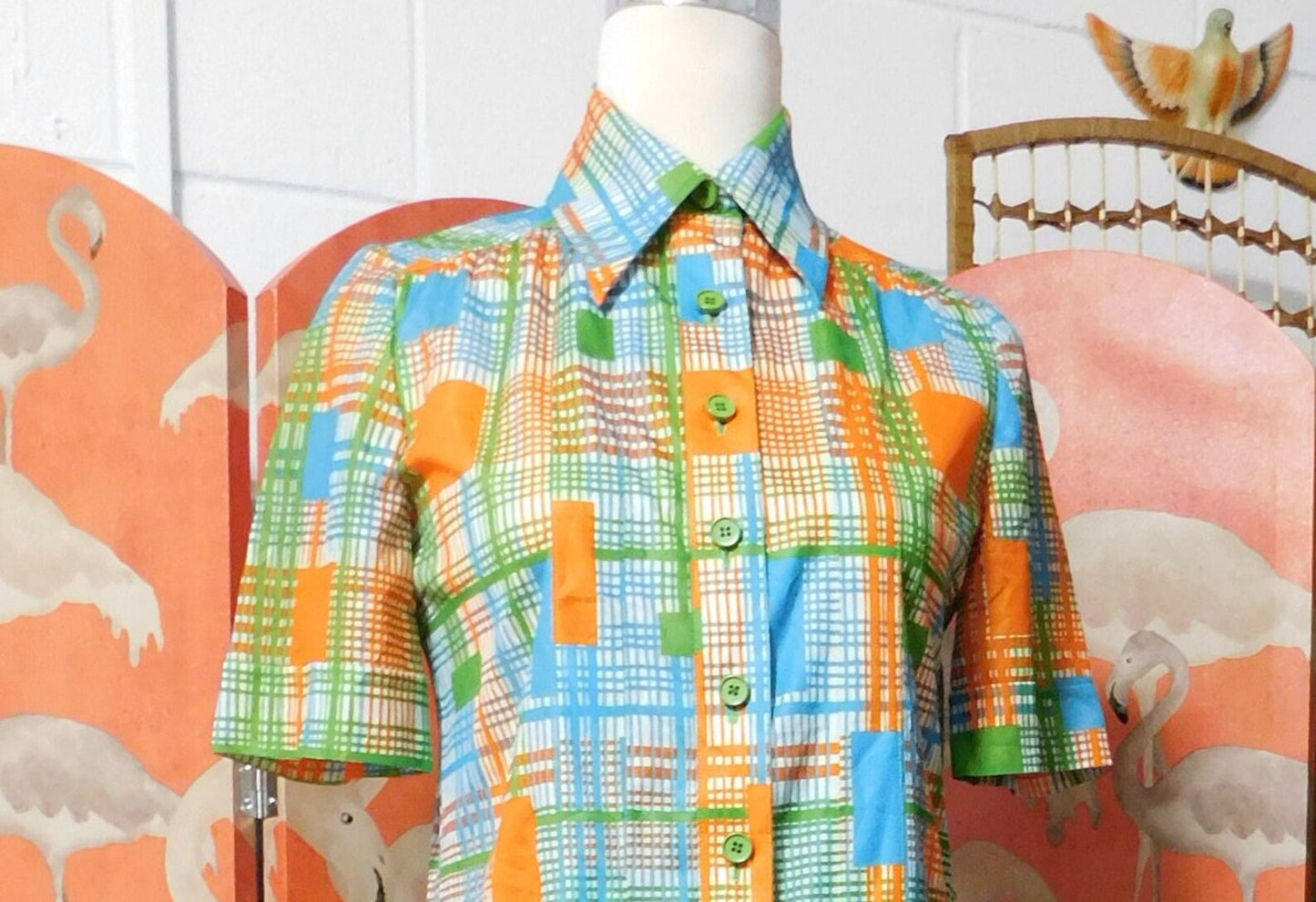 Vintage French Mod Dress