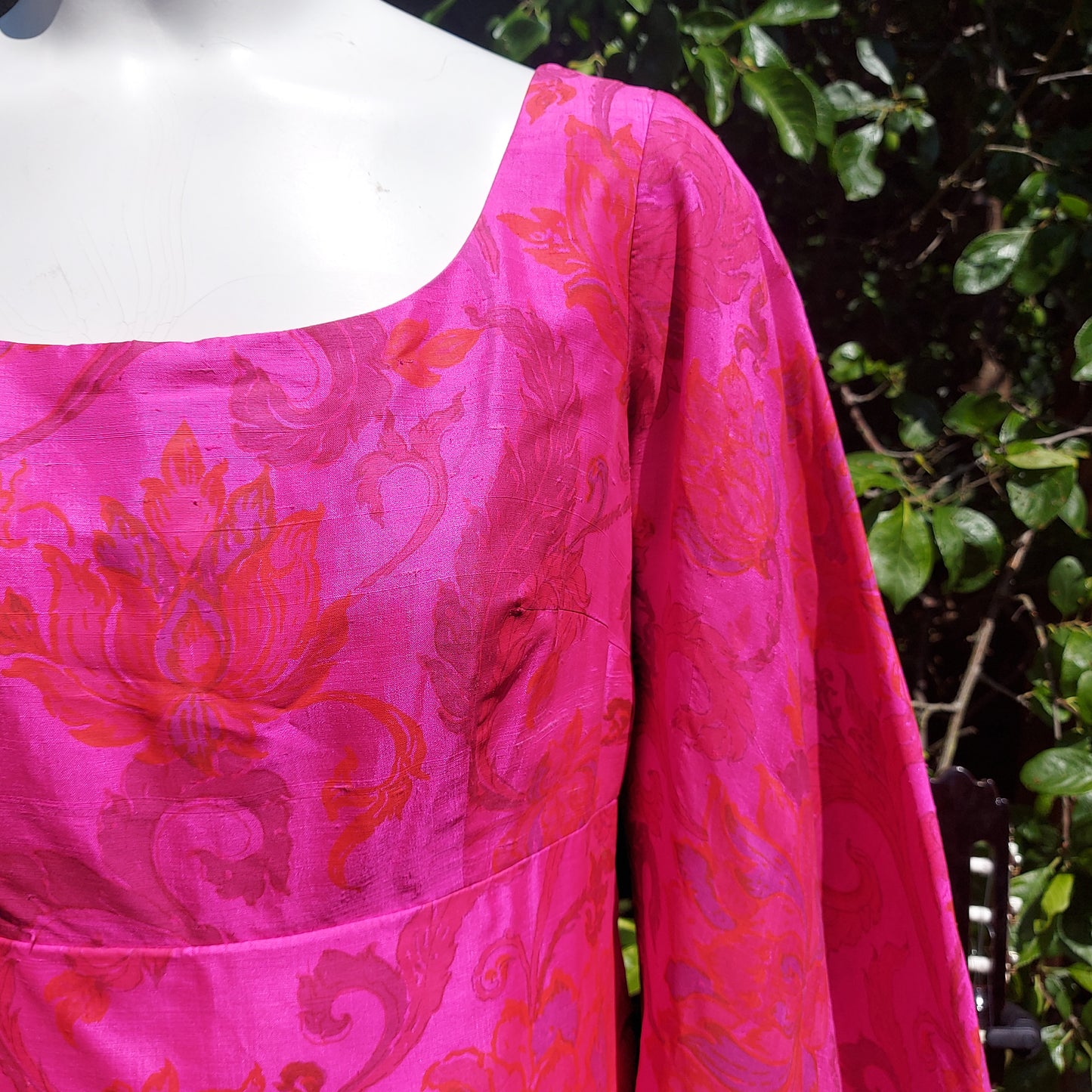 1970's Day Dreamer Maxi Dress with wizard sleeves