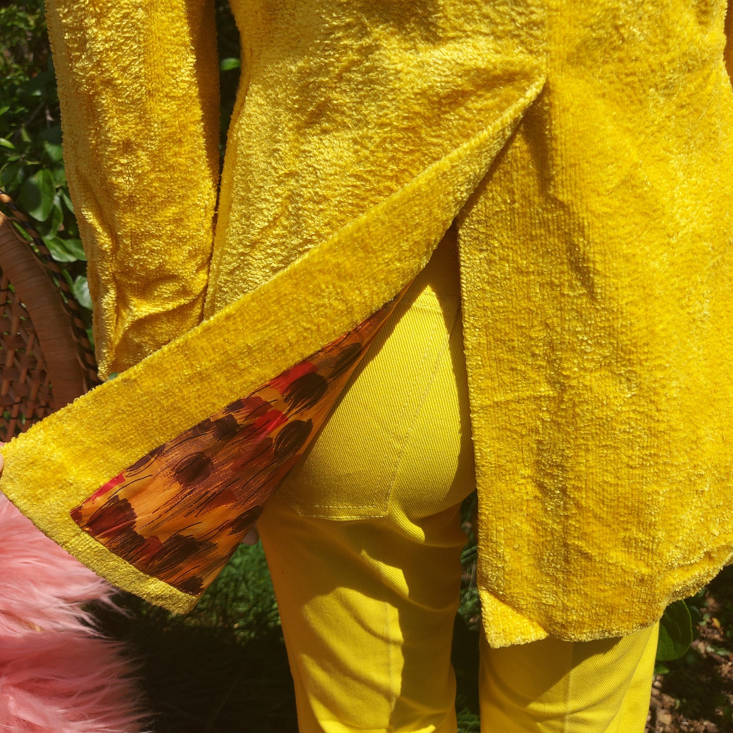 Sunshine gang! Ultra Rare 1960's Rock and Roll Velvet Jacket