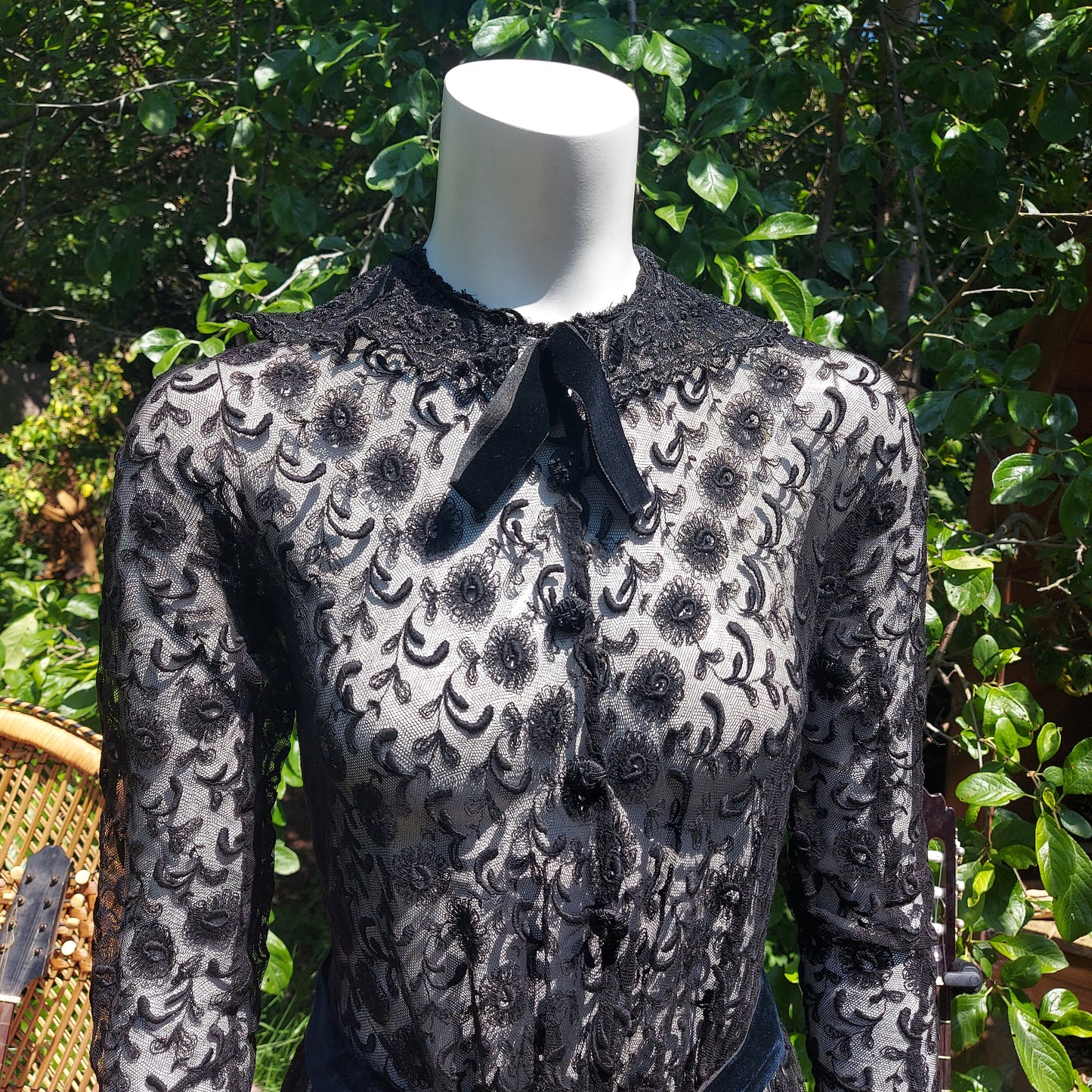Beautiful 1901 Victorian Lace Dress