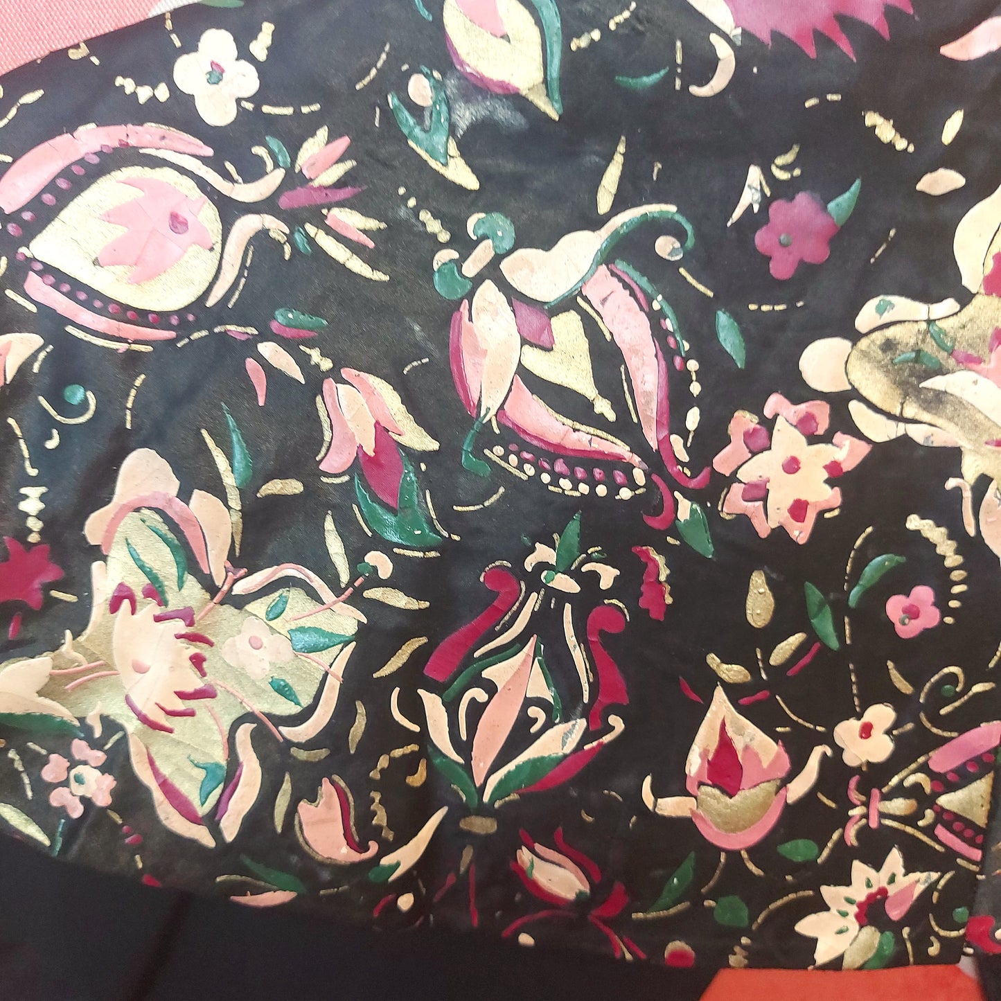 Bunny Starlet ! Rare 1920's hand painted capelet