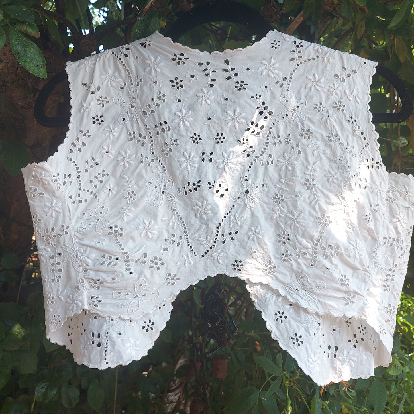 Sweet Bertha C1912 Broidarie Anglaise waistcoat