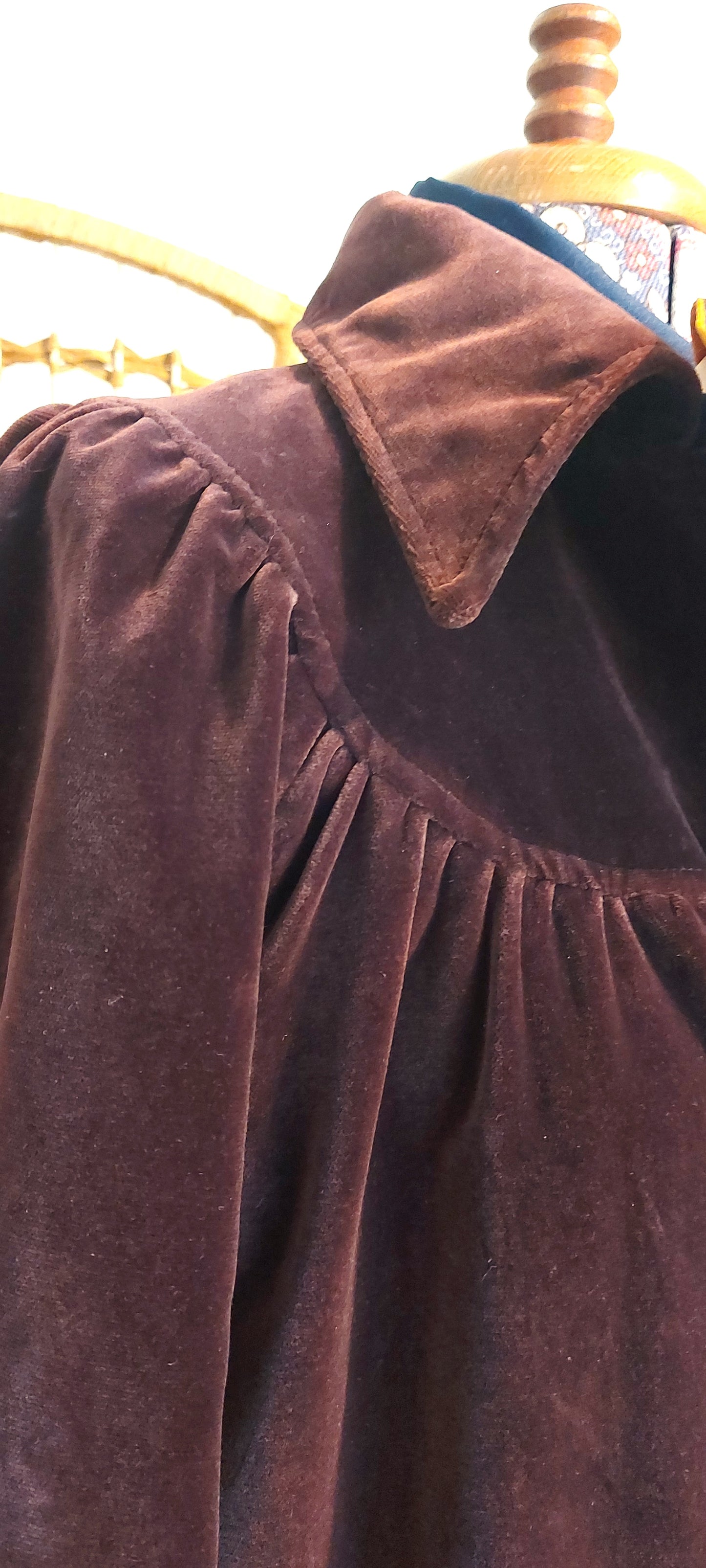 Velvet maxi skirt suit by QUAD