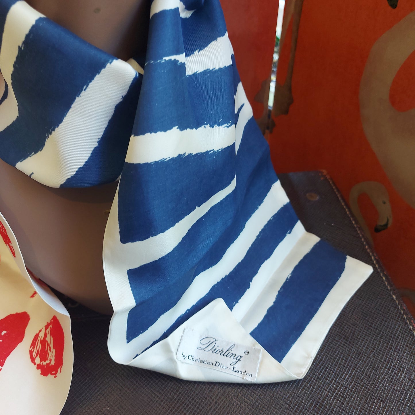 1960's designer Christian Dior Scarf