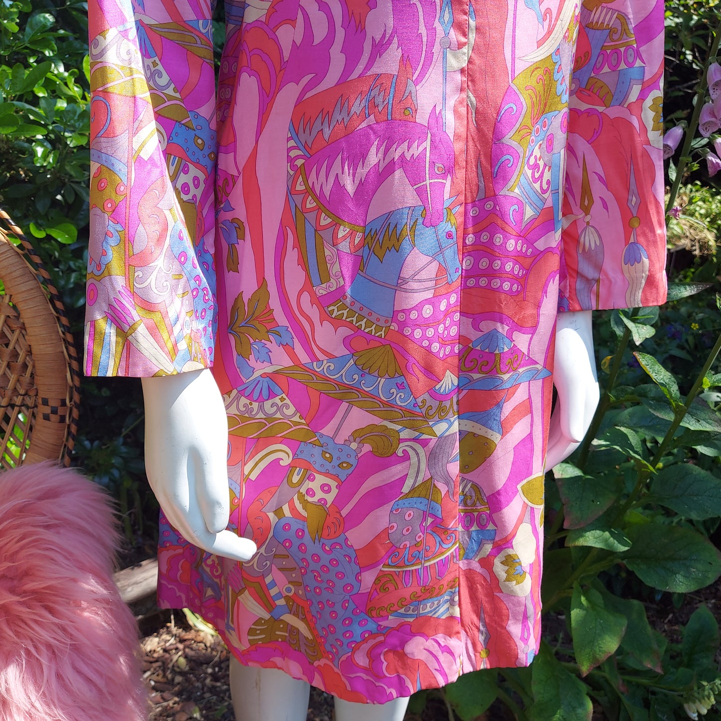 1960s vintage boutique Wild Horses Dress