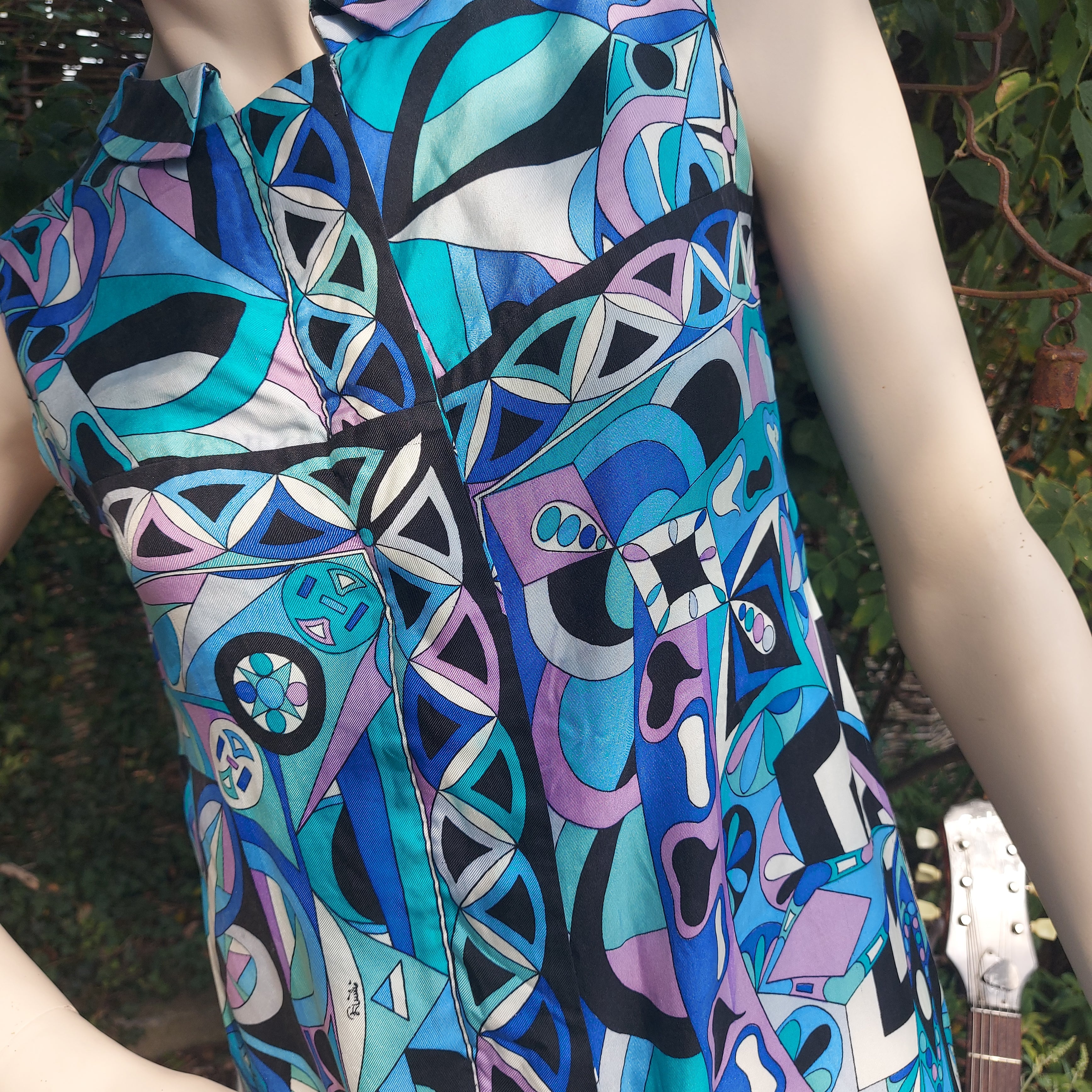 1960s Citrus Silk Emilio Pucci Shift Dress – Shrimpton Couture