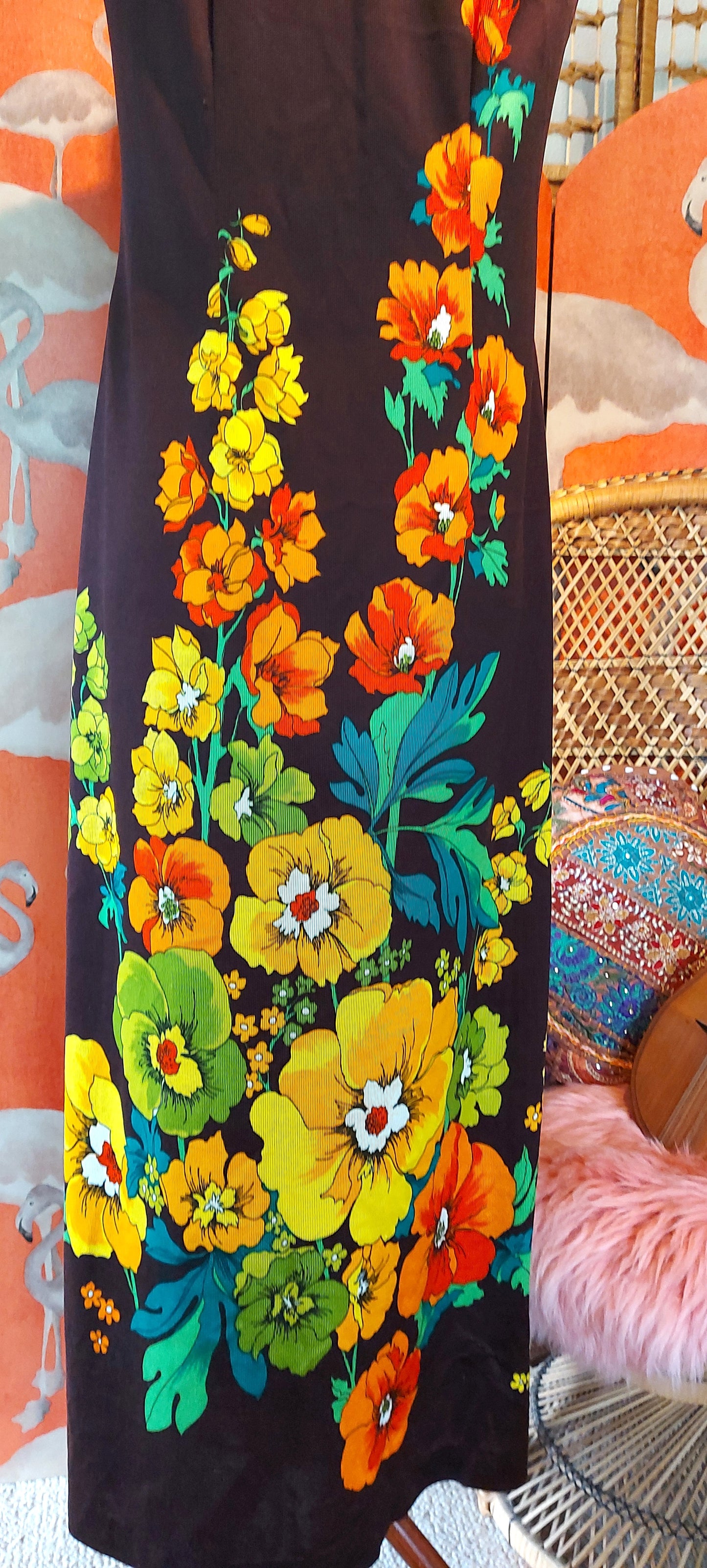 Magical Poppies Maxi Dress