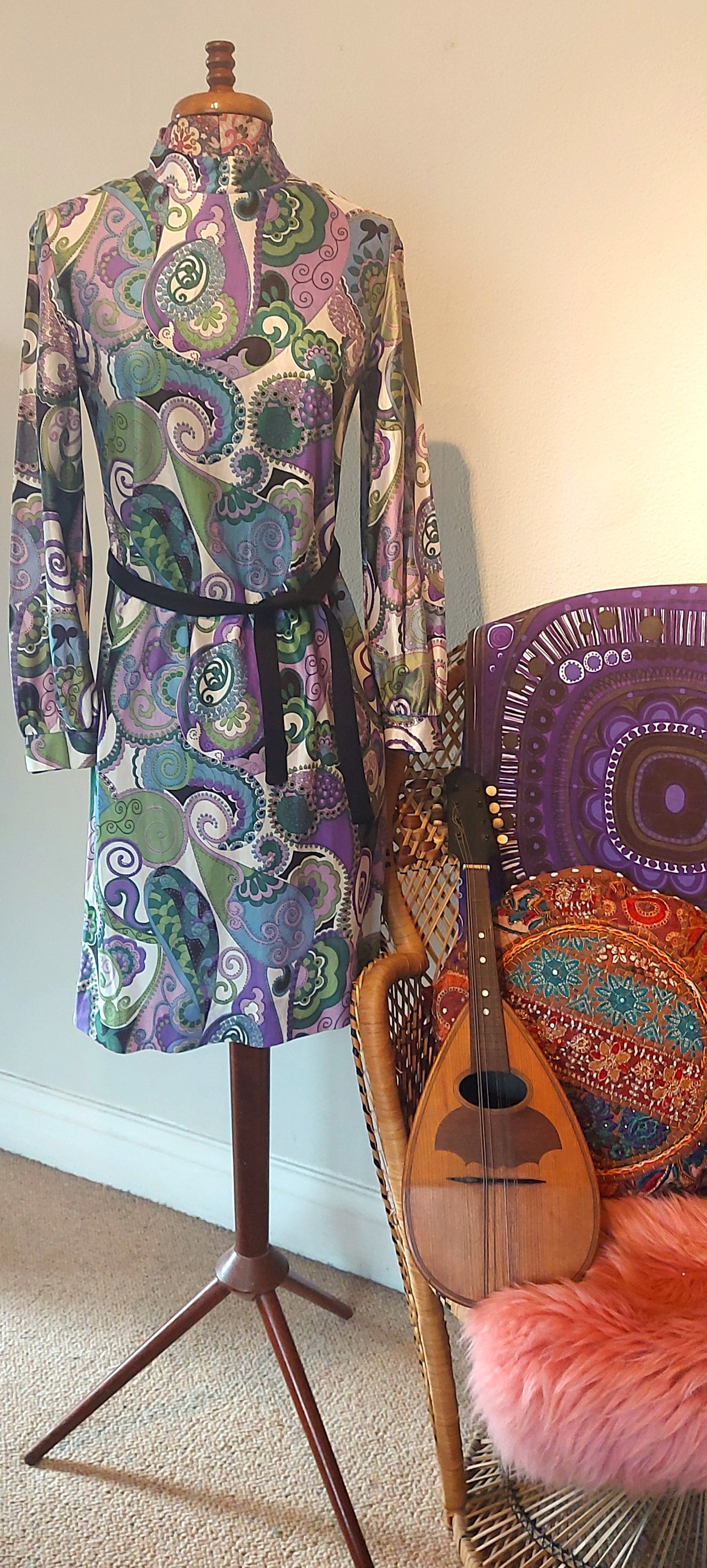 Psychedelic flow Dress