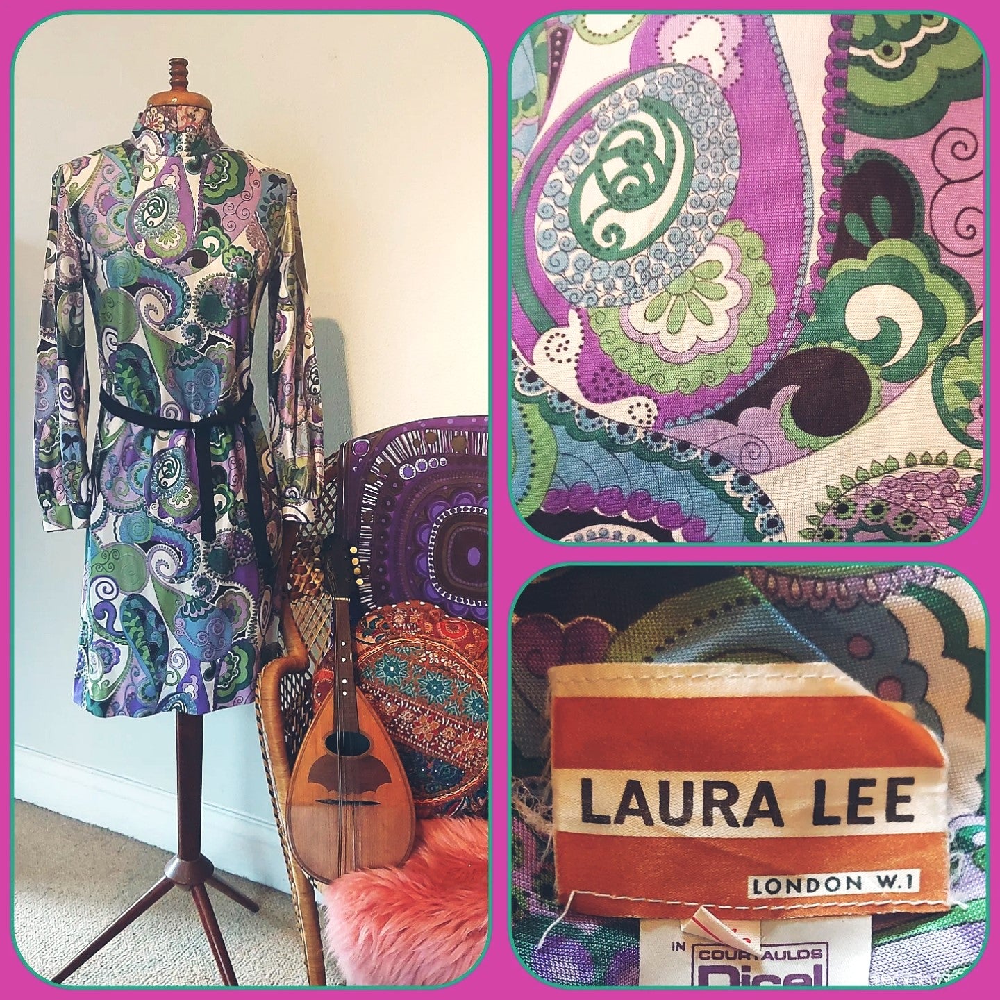 Psychedelic flow Dress
