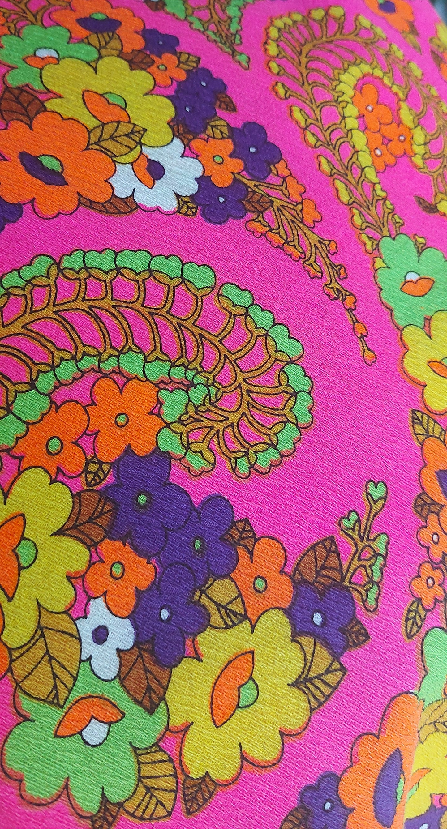 Super Rare 1970s Aloha San Francisco Dreamer Psychedelic Dress