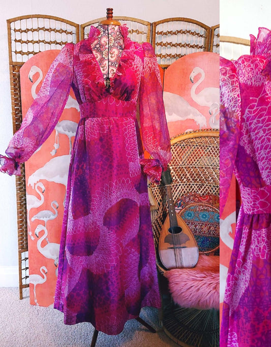 Ruffle Maxi Dress